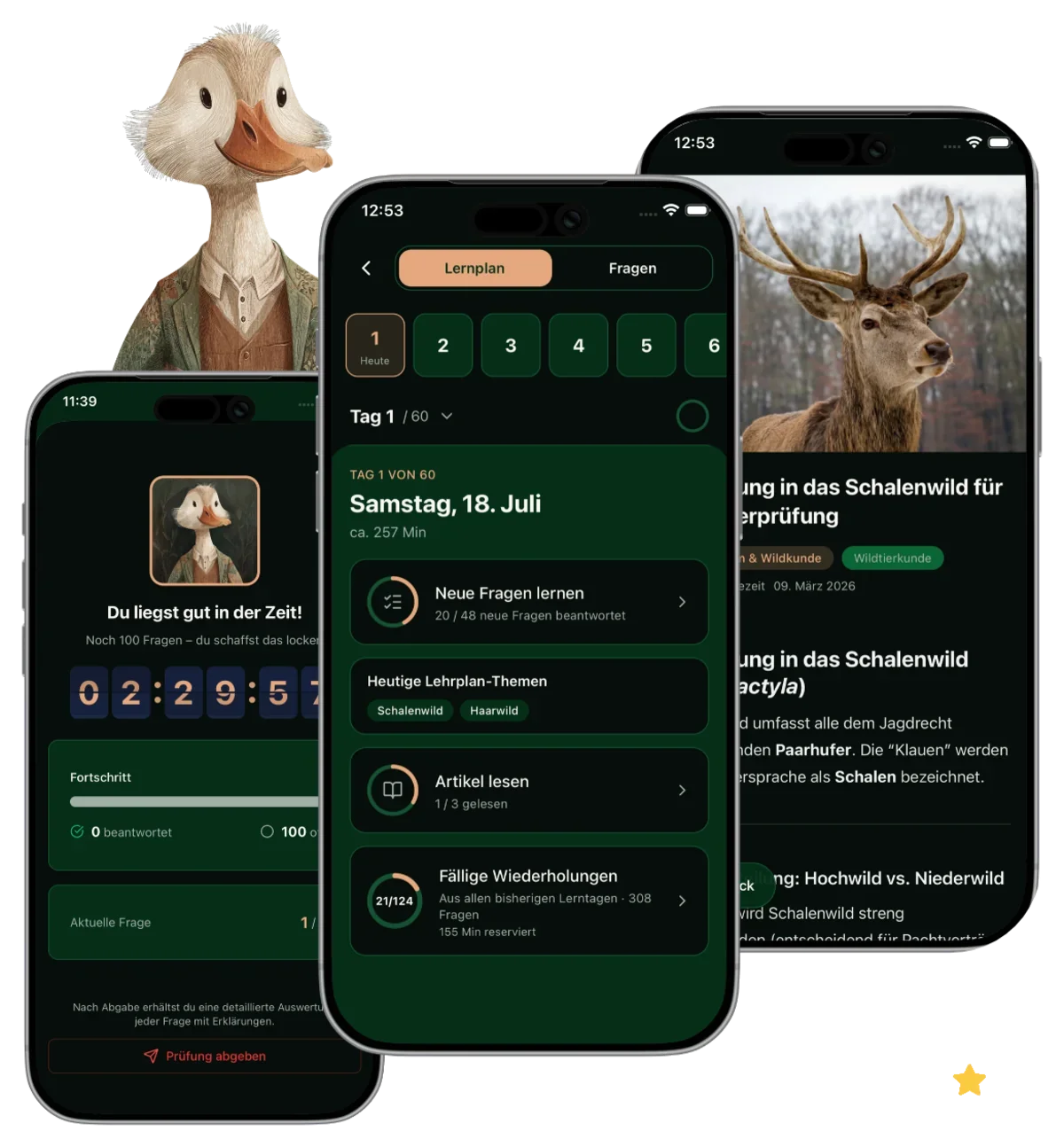Jagdkompass App – Kostenlose Jagdschein App für die Jägerprüfung